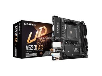 Matična ploča AM4 Gigabyte A520I AC 2xHDMI/DP/M.2/WIFI
