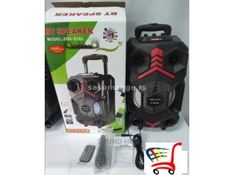 Bluetooth zvucnik + mikrofon ZQS 8102 - Bluetooth zvucnik + mikrofon ZQS 8102