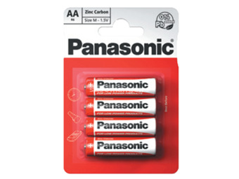 PANASONIC Zinc Carbon R6RZ Zinc–carbon baterija AA (LR6) 4/1