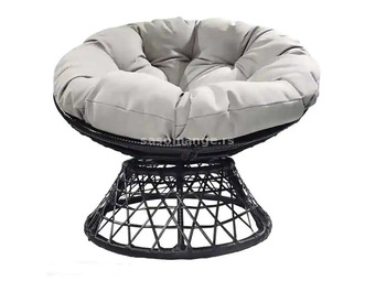 Baštenska okretna stolica sa jastukom