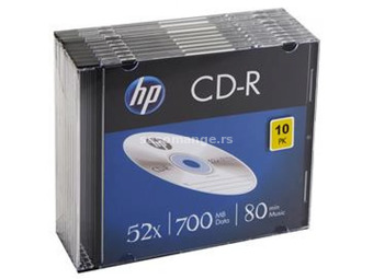 HP CD-R 52x slim muffle 10pcs