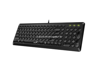 Tastatura Genius SlimStar Q200,USB,BLK,US