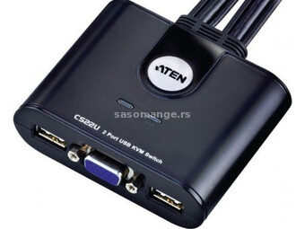CS22U-AT ATEN 2-port USB KVM switch sa kablovima