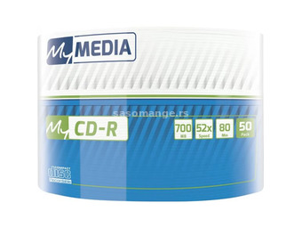 MYMEDIA CD-R 52x 50pcs zsugor fras