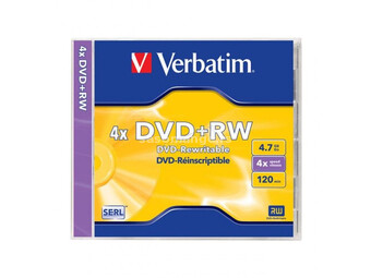 Verbatim 43228 43229 DVD+RW 4.7GB 4X