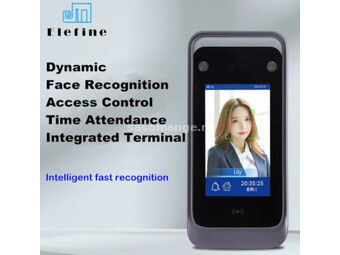 Gembird SMART-KPS-ATTENDANCE MACHINE-EF-S500 dynamic face recognition access control reader time at