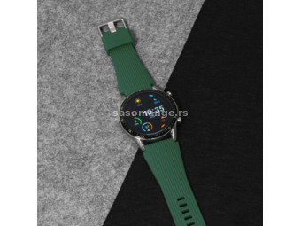 Narukvica relief za smart watch 22mm zelena