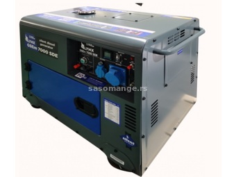 REM Power dizel agregat GSEM 7000 SDE-SILENT, 6kW, 230V - ATS (opciono)