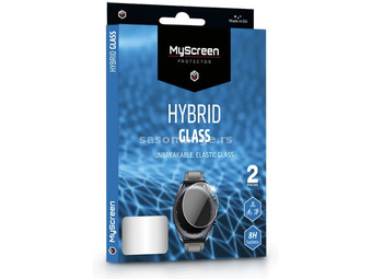 MYSCREEN Hybrid Glass screen protector Huawei Watch 3 (45mm) 2pcs