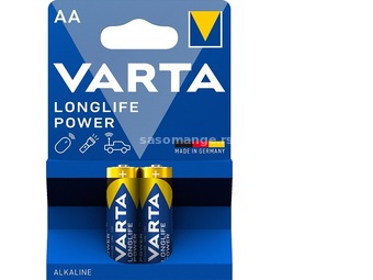 Varta baterija Longlife Power AA LR6 (pakovanje 2 kom)