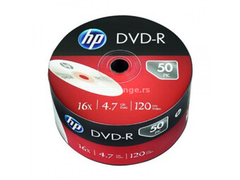 HP DVD-R 4.7GB 16X BULK 1/50 69303