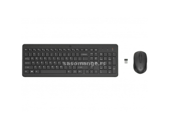 HP 330 (2V9E6AA) komplet 2u1 tastatura+miš 1600dpi crni