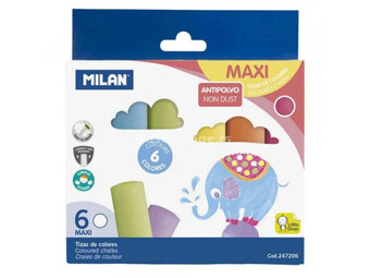 Milan krede maxi u boji 6 kom ( MLN247206 )