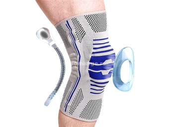 VIVAMAX OrtoCare knee compression silicone refill and fémmerevítéssel XL
