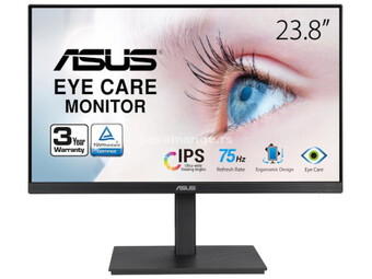 Asus VA24EQSB 23,8"/IPS/1920x1080/75Hz/5ms GtG/ VGA,HDMI,DP,USB/freesync/ pivot/zvučnici monitor ...