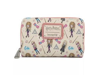 Harry Potter Luna Lovegood Aop Zip Around Wallet