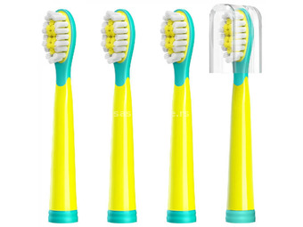 FAIRYWILL FW-2001 Electronic toothbrush cserefej 4pcs yellow