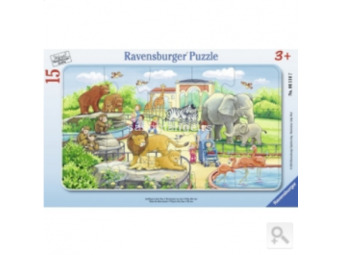 RAVENSBURGER puzzle - životinje u zoo vrtu RA06116