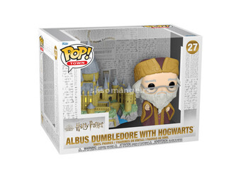 Funko Harry Potter POP! Vinyl Town - Dumbledore W/Hogwarts ( 047822 )