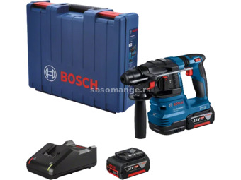 Bosch Akumulatorski elektro-pneumatski čekić - bušilica GBH 185-LI, 2x4,0 Ah 0611924021
