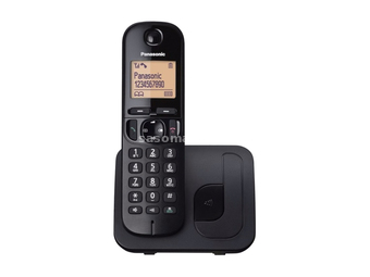 Fiksni telefon Panasonic KX-TGC 210 FX, Bežični, Crni