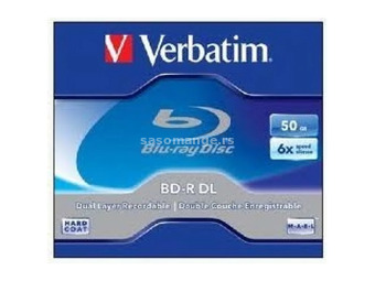 VERBATIM BD-R 50GB 6x normal case 1pcs