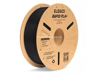 Rapid PLA+ filament 1.75mm 1kg - Black