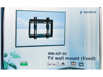 WM-42F-05 ** Gembird fiksni VESA max 20x20cm 14-42 max 25kg (250)