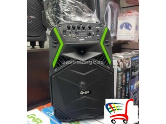 Karaoke Bluetooth Zvucnik + Bezicni mikrofon GHIA - Karaoke Bluetooth Zvucnik + Bezicni mikrofon ...