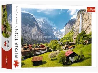 TREFL Puzzle Lauterbrunen/ Švajcarska - 3.000 delova