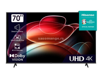 Hisense 70 inča 70A6K LED 4K UHD smart televizor