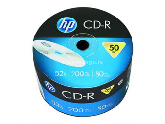 CD-R HP 52X 50PAK BULK 700MB 69300