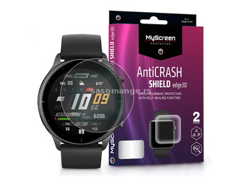 MYSCREEN AntiCrash Shield Edge 3D screen protector Xiaomi Huami Amazfit GTR 2e 2pcs