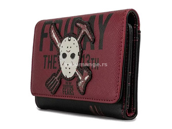 Friday The 13th Jason Mask Tri-Fold Wallet