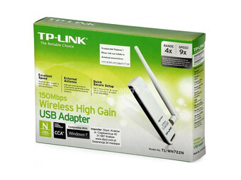 TP-LINK TL-WN722N WIRELESS USB ADAPTER 150MBPS