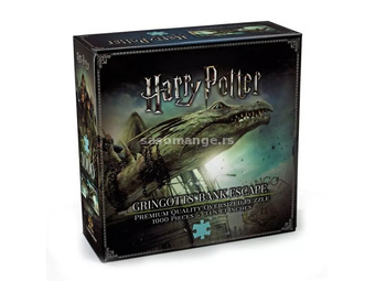Harry Potter - Gifts - Gringotts Bank Escape 1000pc Jigsaw Pu