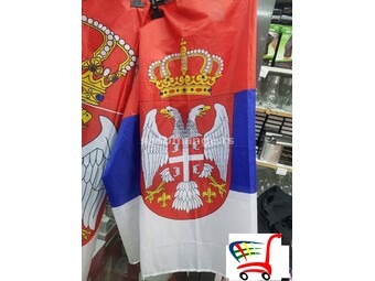 Zastava republike Srbije dvostrana - Državna ZASTAVA - Zastava republike Srbije dvostrana - Držav...
