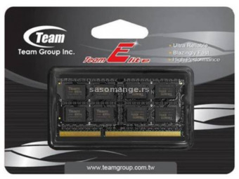 TeamGroup DDR3 TEAM ELITE SO-DIMM 8GB 1600MHz 1,35V 11-11-11-28 TED3L8G1600C11-S01
