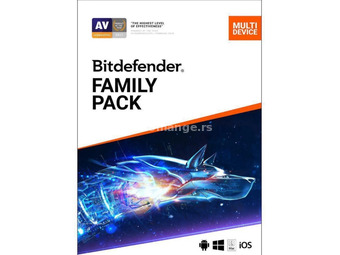 BITDEFENDER Family Pack 1 year 15 PC