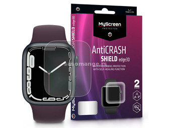 MYSCREEN AntiCrash Shield Edge 3D screen protector Apple Watch Series 7 (45mm) 2pcs