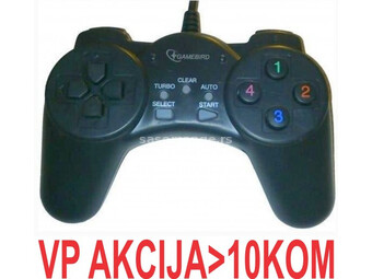 JPD-DIGITALPAD ** Gembird USB 2.0 digital gamepad black (Alt;JPD-UB-01, 190)