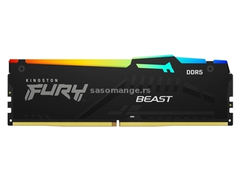 DIMM DDR5 16GB 5600MT/s KF556C40BBA-16 Fury Beast Black RGB