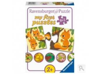 Ravensburger puzzle (slagalice) - Zivotinje I njihovi mladunci RA03123