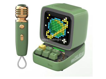 DIVOOM DITOOMIC Speaker with microphone green