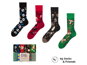 Socks &amp; Friends set čarapa 4/1 scary and goofy ( 3433 )