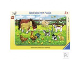 RAVENSBURGER puzzle (slagalice) - Životinje RA06046