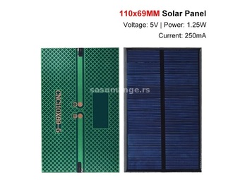 Solarna Ploča 5V 250MA 1.25W za arduino