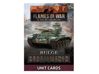 Bulge: British Unit Cards (66x Cards)