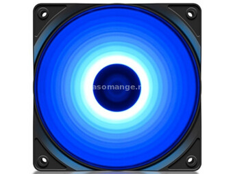 Ventilator DeepCool RF120B 120x120x25mm BLUE LED hydro bearing 1300rpm 49CFM 22dBa 39629