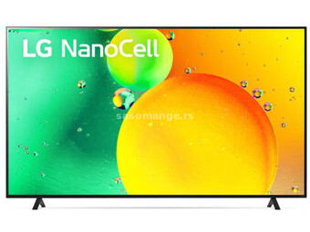 LG NanoCell/86"/4K HDR/smart/ThinQ AI WebOS/crna televizor ( 86NANO753QA )